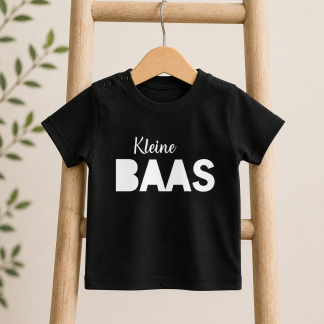 Productfoto Tshirt kleine baas zwart