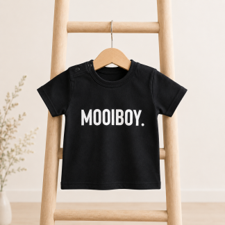 Productfoto Tshirt mooiboy voor jongens zwart