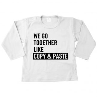 shirt tweeling we co together like copy paste twin