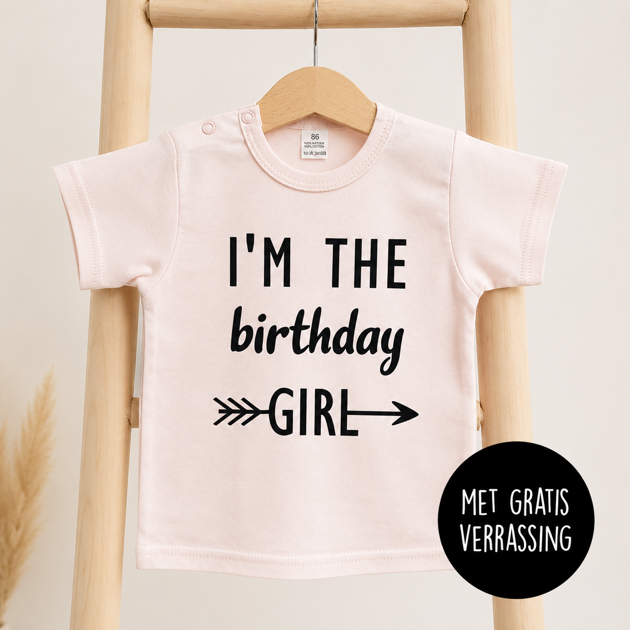 T-shirt | I'm the birthday girl - Afbeelding 2