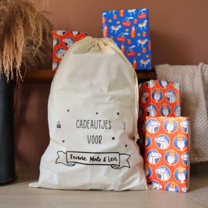 XL sinterklaas cadeauzak voor pakjesavond