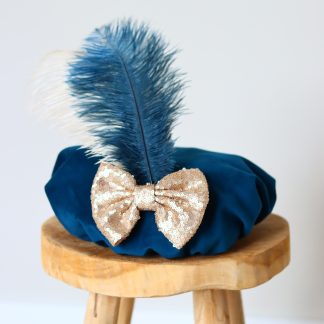 luxe handgemaakt pietenmuts velours stof