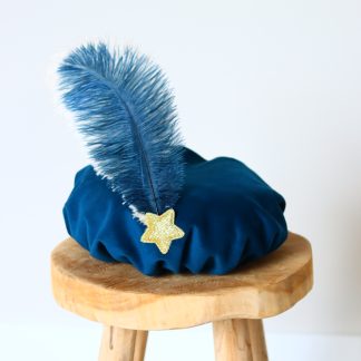 luxe handgemaakt pietenmuts velours stof