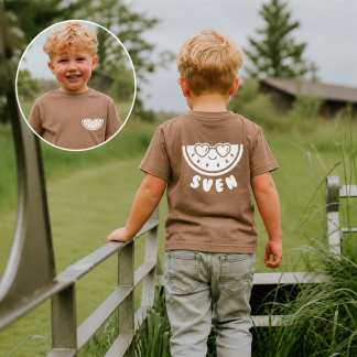 T-shirt | Watermeloen met naam