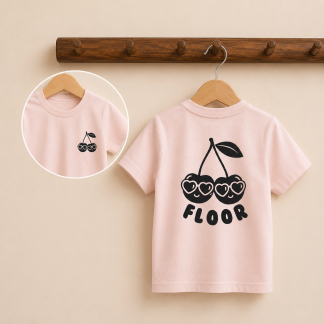 T-shirt | Kersen met naam